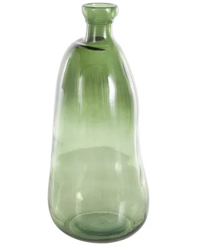 Peyton Lane Abstract Green Recycled Glass Handmade