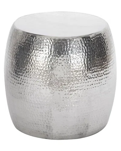Peyton Lane Aluminum 16in Stool In Silver