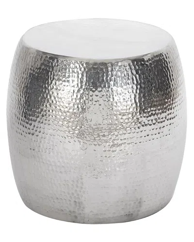 Peyton Lane Aluminum 16in Stool In Silver