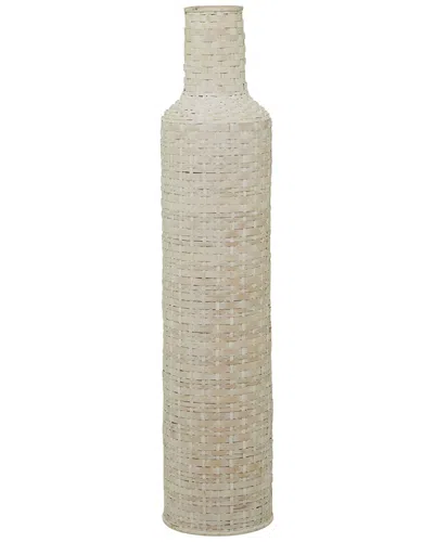 Peyton Lane Bamboo Tall Woven Floor Vase