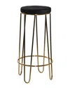 Peyton Lane Bar Stool In Black