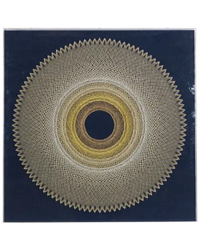 Peyton Lane Blue Canvas Wall Decor