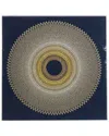 Peyton Lane Blue Canvas Wall Decor In Multi