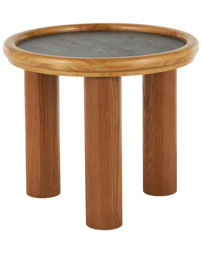 Peyton Lane Bohemian Wood Coffee Table In Brown