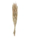 Peyton Lane Branch Beige Dried Plant Handmade Tall Floral Bouquet Natural Foliage In Beige