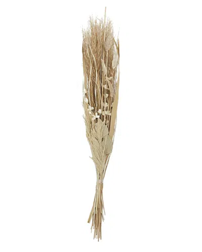Peyton Lane Branch Beige Dried Plant Handmade Tall Floral Bouquet Natural Foliage