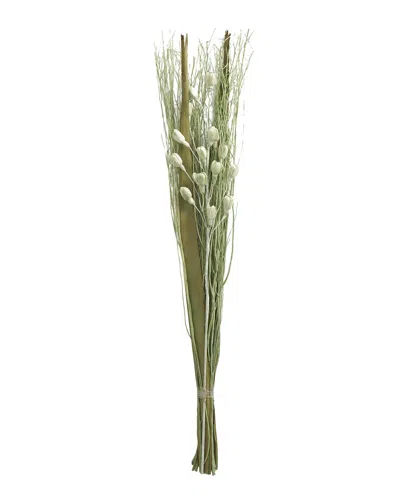 Peyton Lane Branch Green Dried Plant Handmade Tall Floral Bouquet Natural Foliage