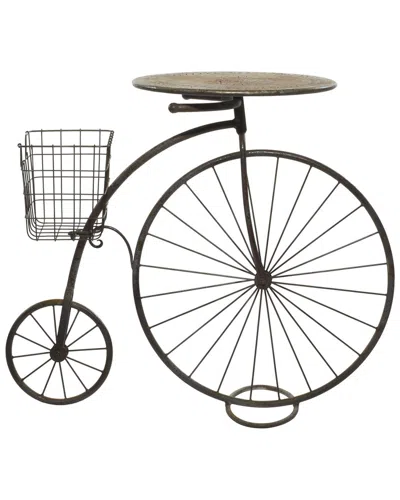 Peyton Lane Brown Metal Farmhouse Plantstands