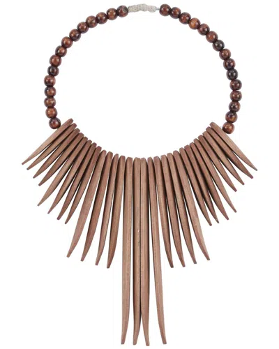 Peyton Lane Brown Wood Bohemian Wall Decor
