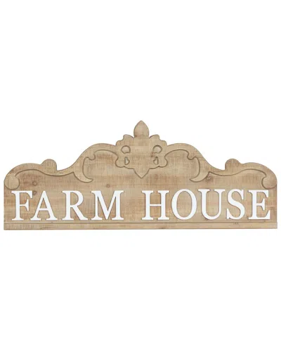 Peyton Lane Brown Wood Farmhouse Wall Decor