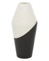 Peyton Lane Ceramic Vase In Black
