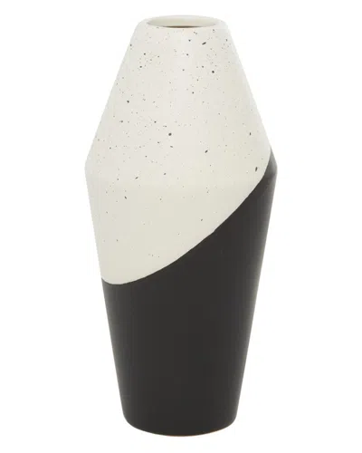 Peyton Lane Ceramic Vase In Black
