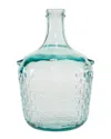 Peyton Lane Clear Glass Farmhouse Vase In Clear