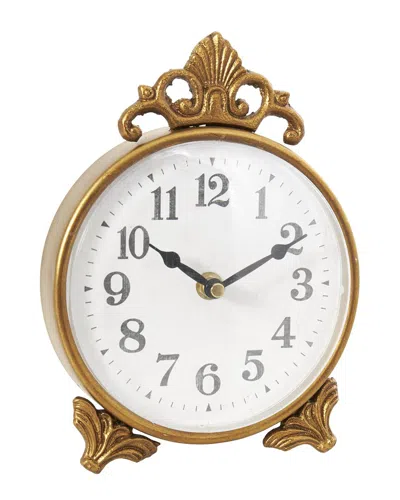 Peyton Lane Clock In Gold