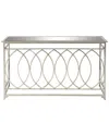 Peyton Lane Console Table In Silver