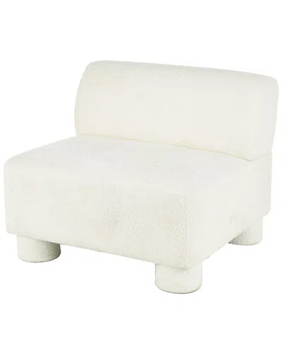 Peyton Lane Contemporary Accent Chair In White