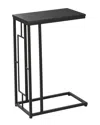 Peyton Lane Contemporary Rectangle Accent Table In Black