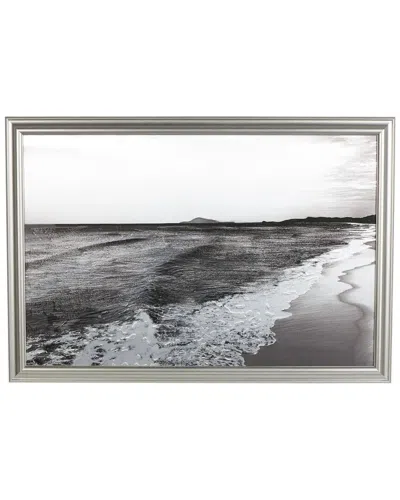 Peyton Lane Contemporary Canvas Framed Wall Art In Multi