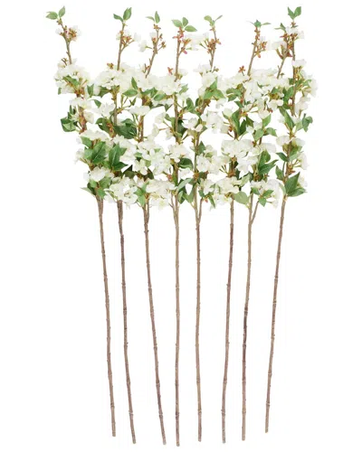 Peyton Lane Contemporary Faux Foliage Flower Stem Set In Multi
