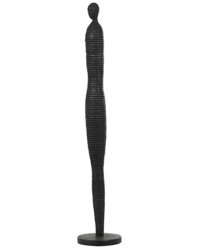 Peyton Lane Contemporary Polyresin Sculpture In Black