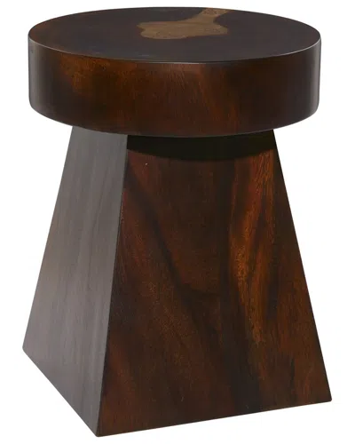Peyton Lane Contemporary Round Accent Table