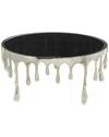 Peyton Lane Contemporary Table In Silver
