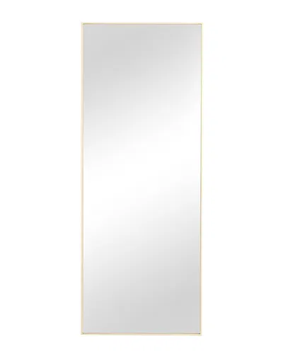 Peyton Lane Contemporary Wall Mirror In Gold