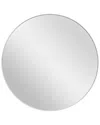 Peyton Lane Contemporary Wall Mirror In White