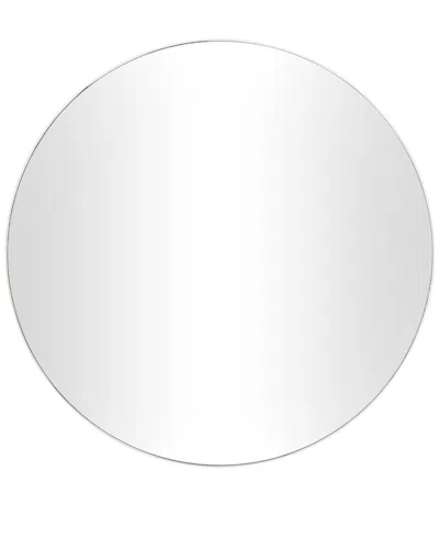 Peyton Lane Contemporary Wall Mirror In White
