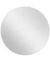 Peyton Lane Contemporary Wall Mirror In White