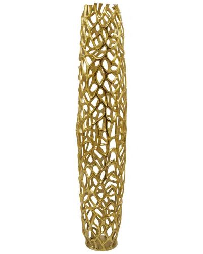 Peyton Lane Coral Aluminum Vase