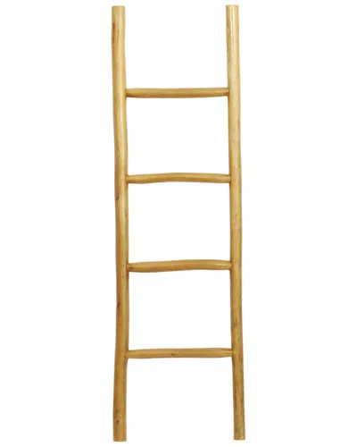 Peyton Lane Dnu  Brown Teak Wood Natural Ladder
