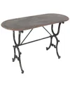 Peyton Lane Console Table In Gray
