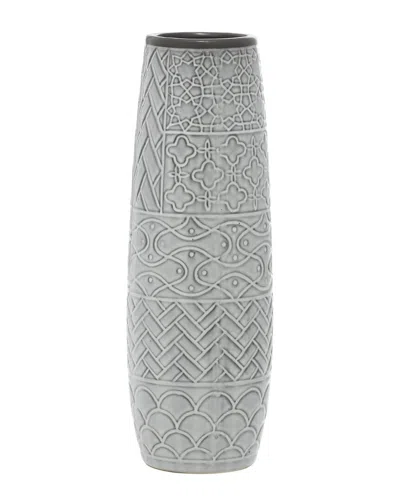 PEYTON LANE PEYTON LANE ECLECTIC CYLINDER CERAMIC VASE