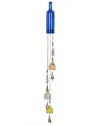 Peyton Lane Eclectic Glass Windchime In Multi
