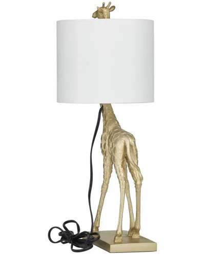 Peyton Lane Eclectic Polyresin Gold Table Lamp In Multi