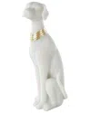 Peyton Lane Eclectic Polystone Sculpture In White