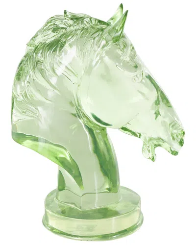 Peyton Lane Eclectic Resin Sculpture In Green