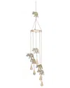 Peyton Lane Eclectic Windchime In Neutral
