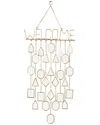 Peyton Lane Eclectic Windchime In White