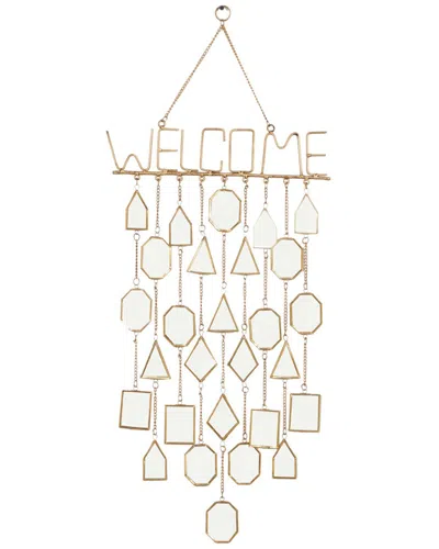 Peyton Lane Eclectic Windchime In White