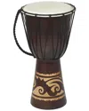 Peyton Lane Eclectic Wood Sculpture In Brown