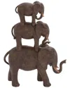 Peyton Lane Elephant Stack Decor