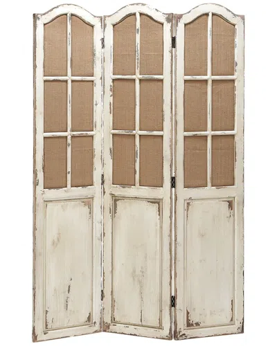 PEYTON LANE PEYTON LANE FARMHOUSE SOLID ROOM DIVIDER SCREEN