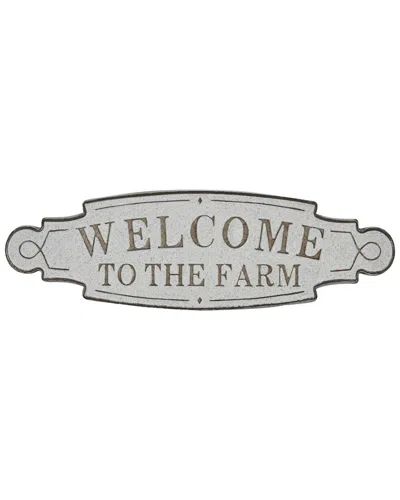 Peyton Lane Farmhouse Wall Decor In Gray
