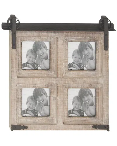 Peyton Lane Farmhouse Wooden Wall Photo Frame In Neutral