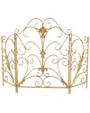 Peyton Lane Fireplace Screen In Gold