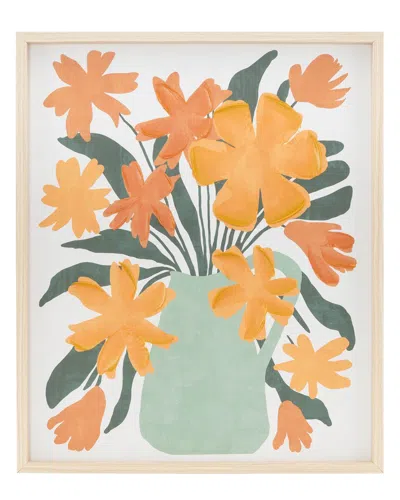 Peyton Lane Framed Wall Art In Orange