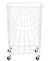 Peyton Lane French Country Storage Cart In White