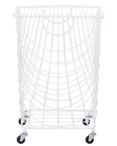 Peyton Lane French Country Storage Cart In White